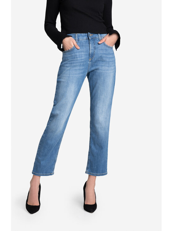 Jeansy, rozmiar 4XL, Niebieskie, Laja