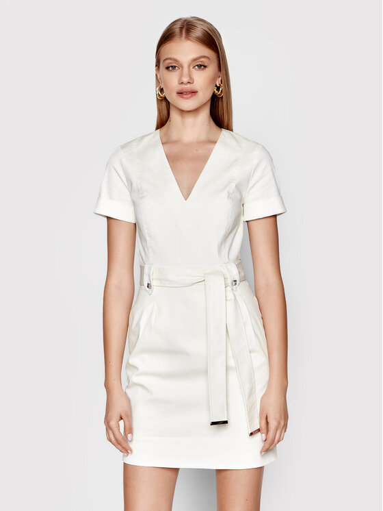 Liu Jo Liu Jo Každodenní šaty CA2289 TS049 Béžová Regular Fit