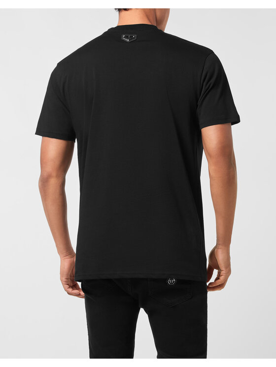 PHILIPP PLEIN PHILIPP PLEIN T-Shirt 25633 Czarny Regular Fit