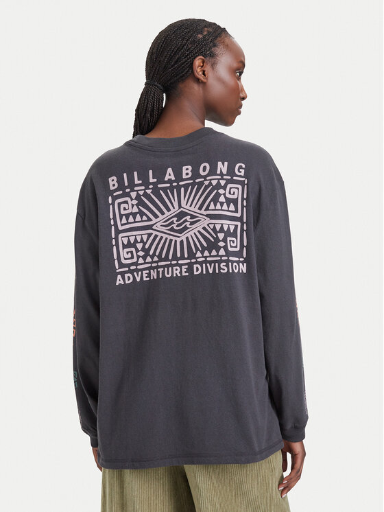 Billabong Billabong Блуза EBJZT00668 Черен Oversize