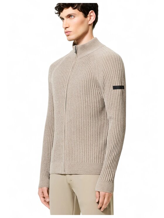RRD RRD Felpa q-dav-59486 Marrone Regular Fit