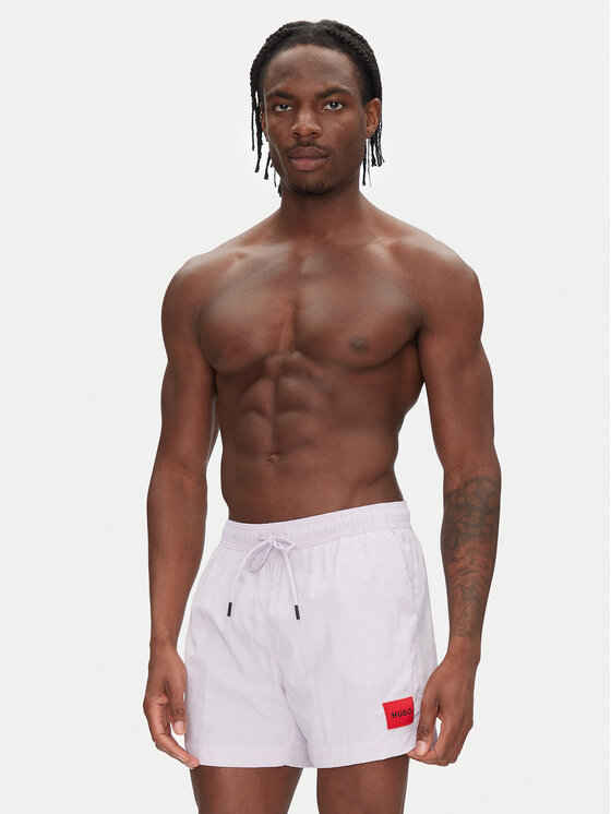 HUGO HUGO Плувни шорти Dominica 50493450 Виолетов Regular Fit