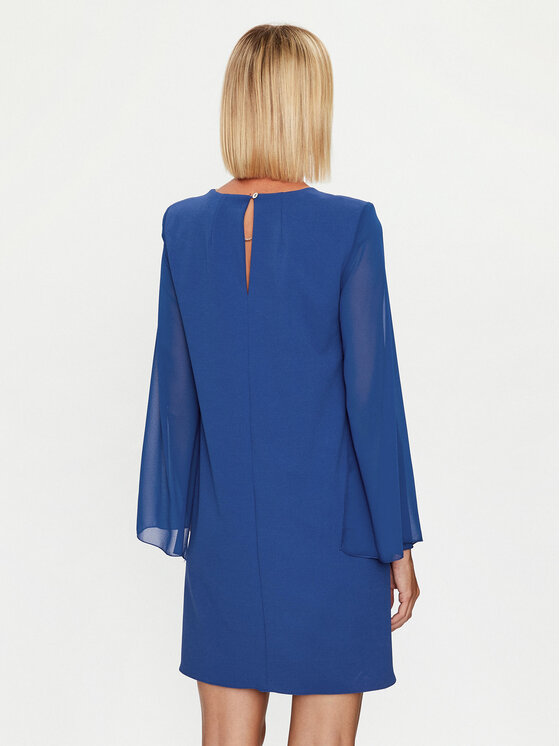 Rinascimento Rinascimento Коктейльна сукня CFC0115580003 Голубий Regular Fit