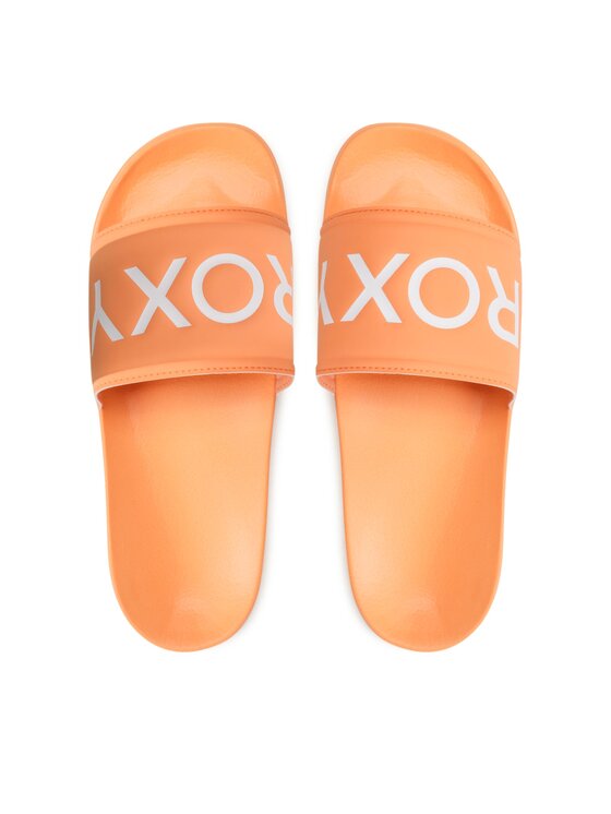 Roxy Roxy Klapki ARJL100679 Pomarańczowy