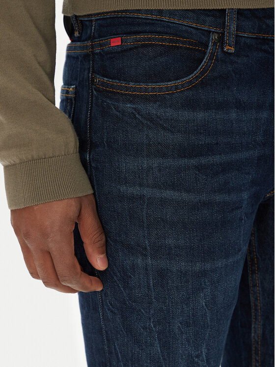 HUGO HUGO Farmer HUGO 734 50542696 Sötétkék Extra Slim Fit