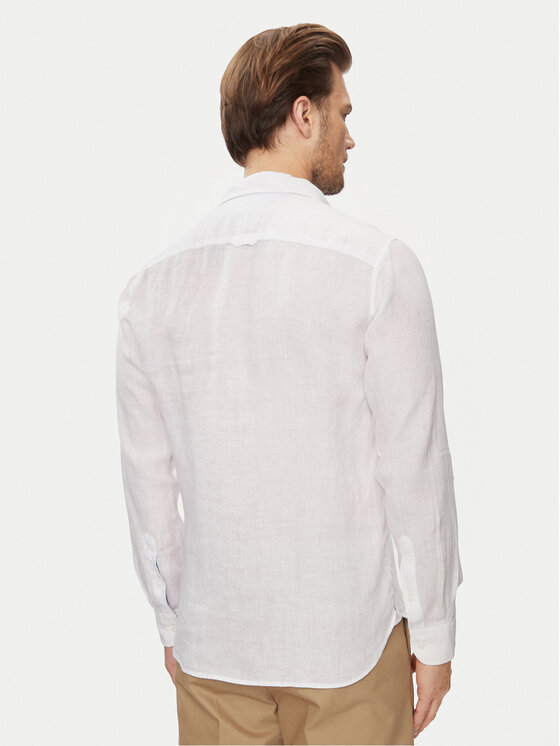 Tommy Hilfiger Tommy Hilfiger Camicia MW0MW34602 Bianco Regular Fit