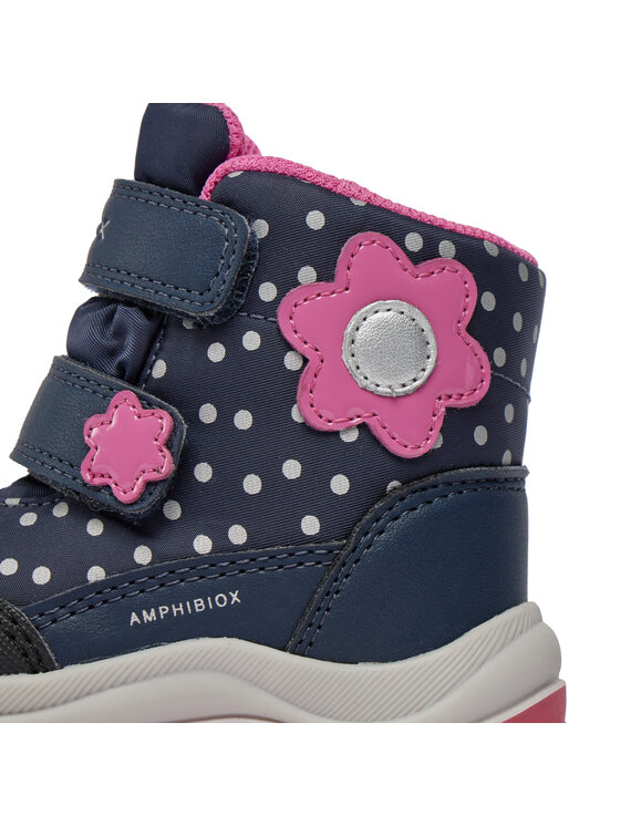 Geox Geox Śniegowce B Flanfil Girl B Abx B363WB 0MNBC C4268 M Granatowy