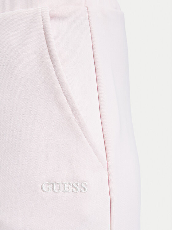 Guess Guess Долнище анцуг V6BB18 K6353 Светлорозов Regular Fit