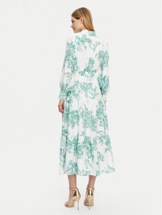 Guess Guess Abendkleid W5PK1C WHHC0 Türkisfarben Regular Fit