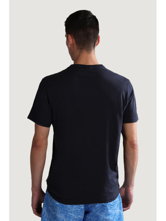 Napapijri Napapijri T-Shirt SALIS SS SUM Niebieski Shirt Fit