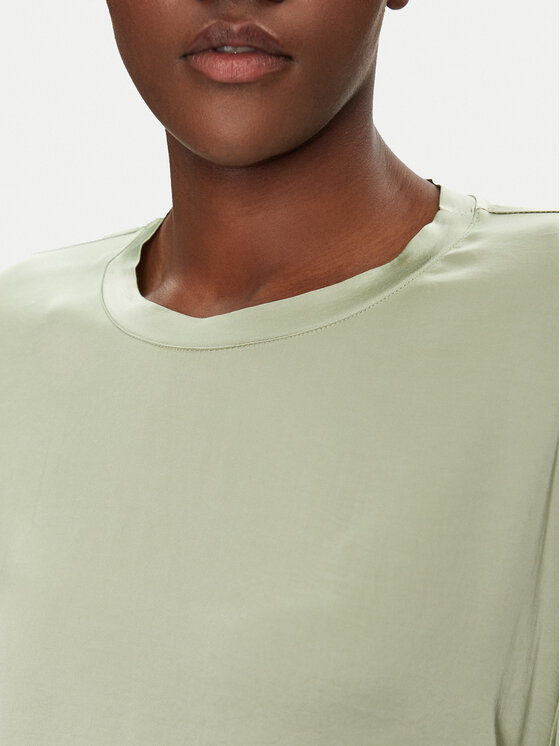 ViCOLO ViCOLO Majica TD0013 Zelena Relaxed Fit