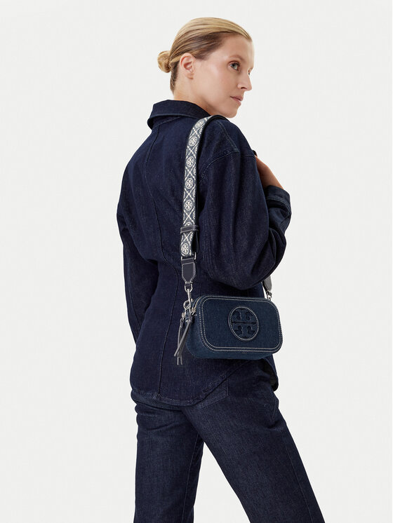 Tory Burch Tory Burch Táska Mini Miller 169246 Sötétkék