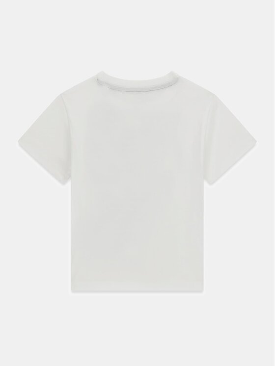 Guess Kids Guess Kids T-Shirt 181961 Biały Classic Fit