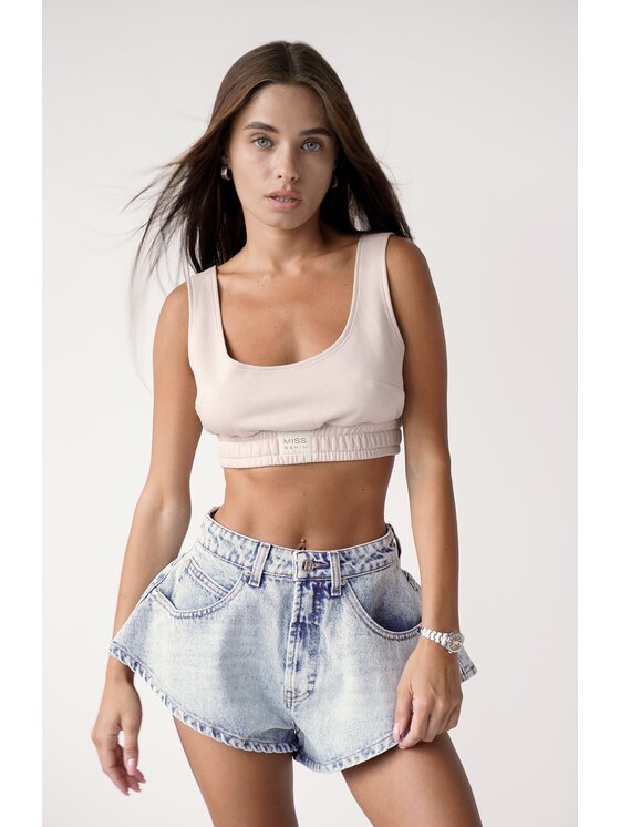 MissDenim MissDenim Szorty jeansowe Skorts Niebieski Regular Fit