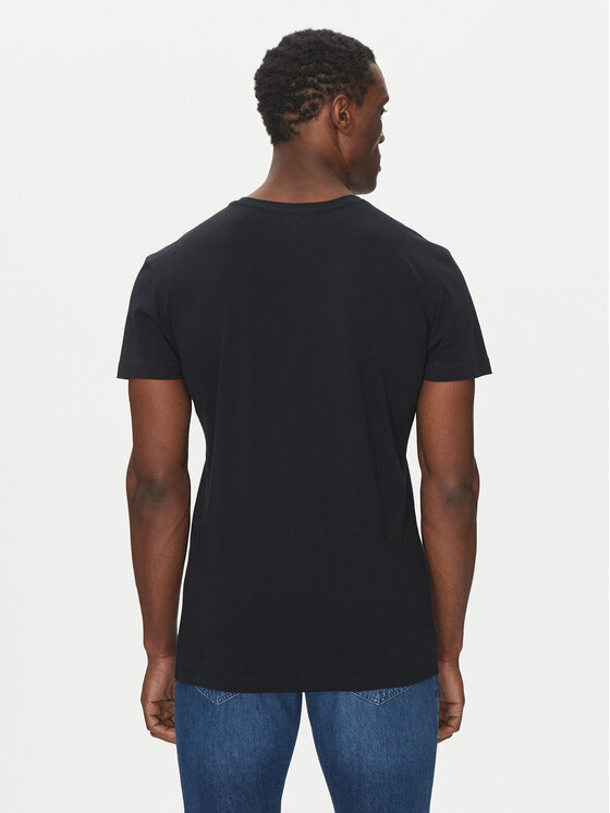Gant Gant Komplet t-shirtów 900012008 Czarny Regular Fit