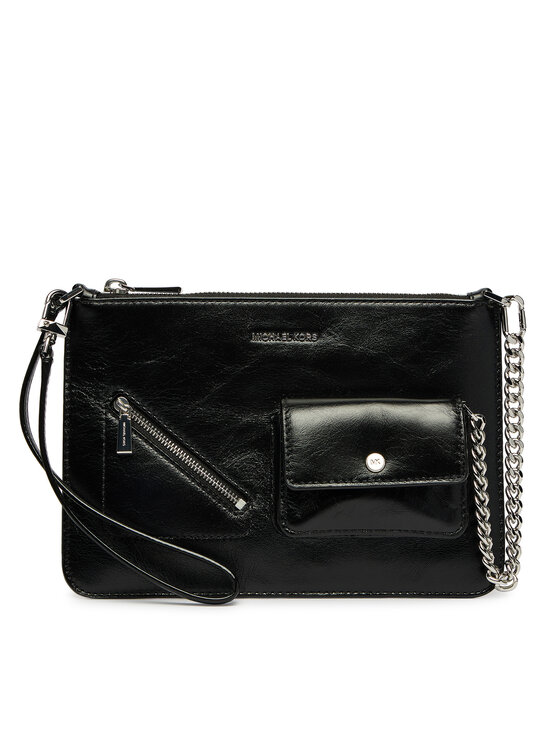 MICHAEL Michael Kors MICHAEL Michael Kors Käekott Jet Set 32S6SJ6F6L Must