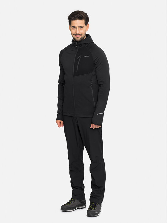 Viking Viking Bluza Arbaz Man Hoodie Czarny Regular Fit