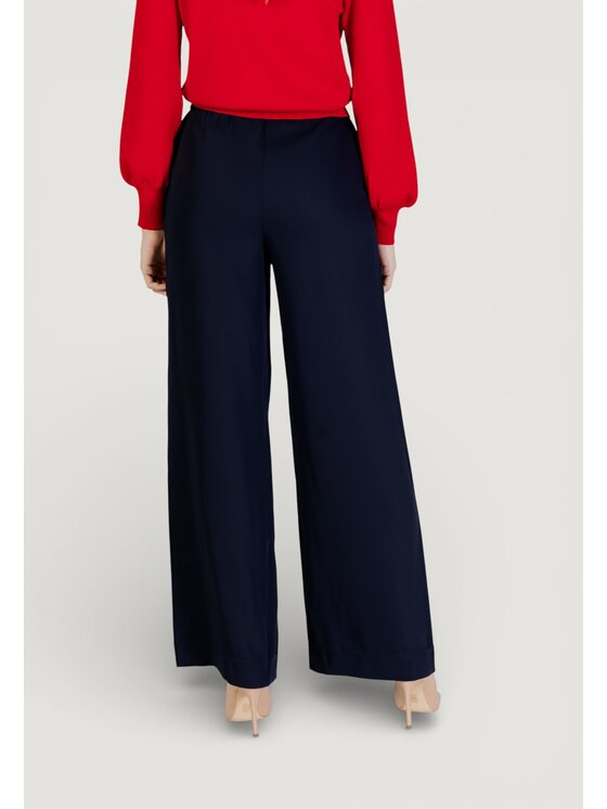 Morgan De Toi Morgan De Toi Pantaloni palazzo 242-PBIRD Blu Blazer Fit