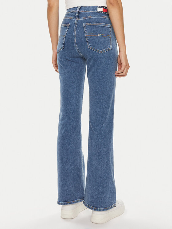 Tommy Jeans Tommy Jeans Džinsai Sylvia DW0DW17631 Mėlyna Flare Fit