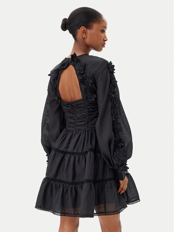 French Connection French Connection Coctailkleid 71YBE Schwarz Regular Fit