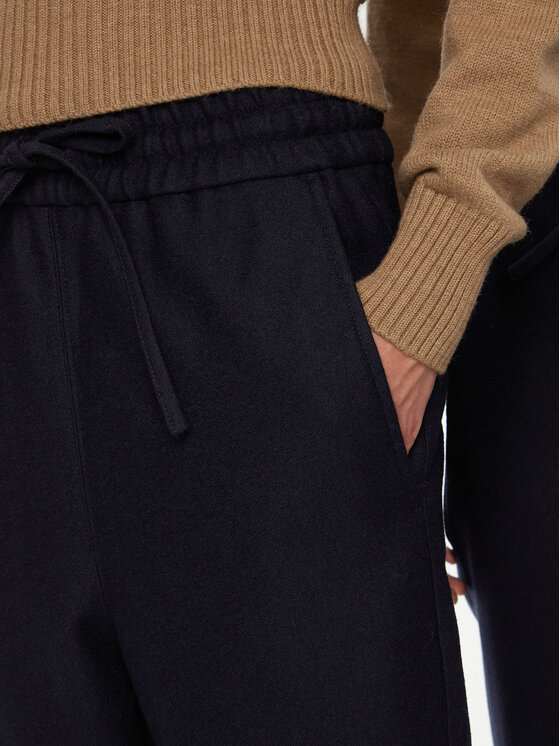 AMI Paris AMI Paris Spodnie dresowe UTR212.WV0018 Granatowy Regular Fit