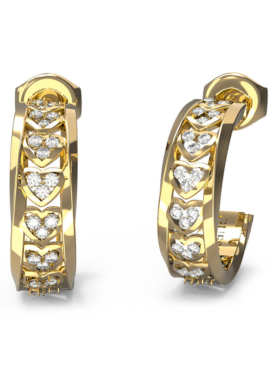 Guess Guess Σκουλαρίκια JUBE04 603JW Χρυσό