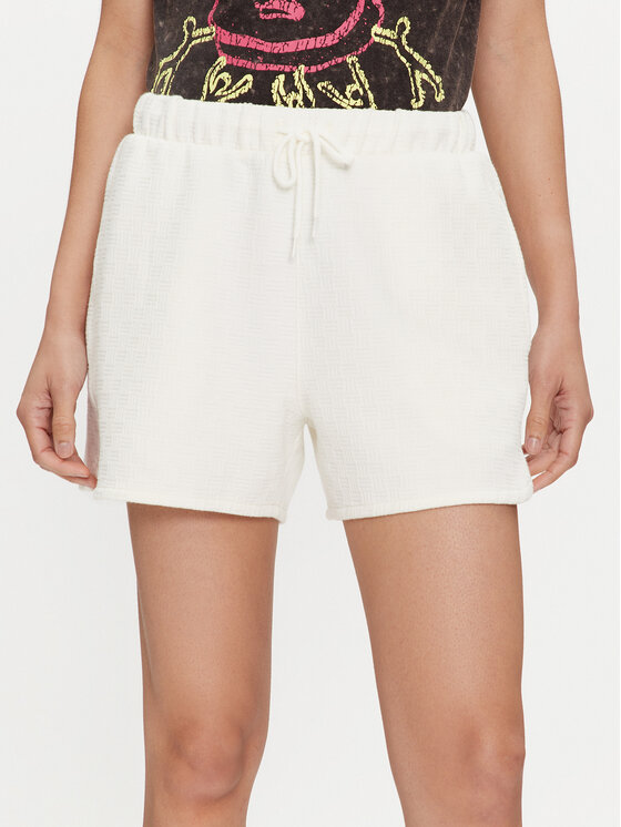 Vans Športové kraťasy Sabine Short VN000GJV Écru Regular Fit