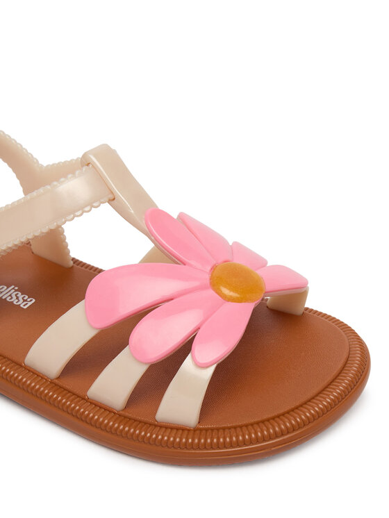 Melissa Melissa Sandály Mini Melissa Hip Bloomy Bb 35902 Hnědá