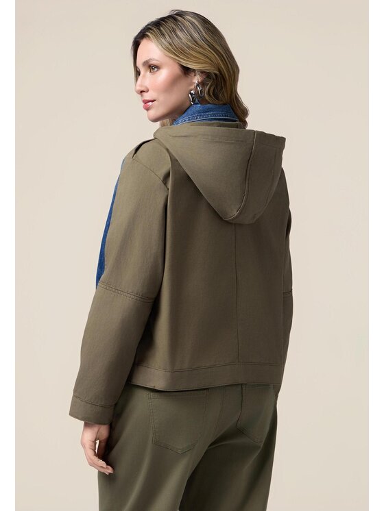 Oltre Oltre Cappotto 8142J000209N0Z5 Verde Regular Fit