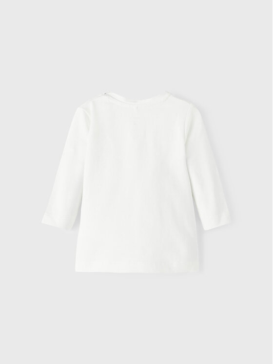 NAME IT NAME IT Μπλουζάκι 13206871 Λευκό Regular Fit