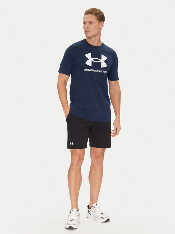 Under Armour Under Armour Športne kratke hlače Rival 1379779 Črna Regular Fit