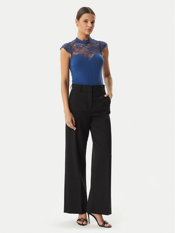 Rinascimento Rinascimento Боді CFC0127525003 Голубий Slim Fit