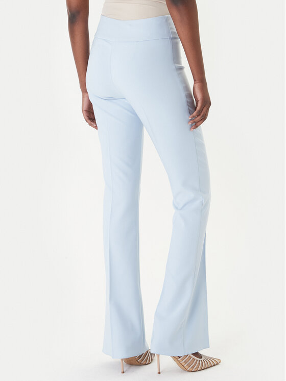 Rinascimento Rinascimento Spodnie materiałowe CFC0127876003 Błękitny Slim Fit