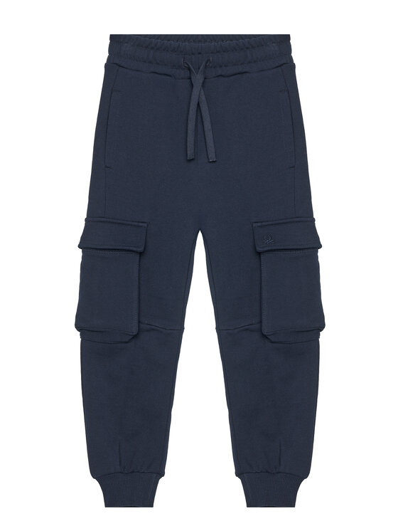 United Colors Of Benetton United Colors Of Benetton Spodnji del trenirke 3UNICF066 Mornarsko modra Regular Fit