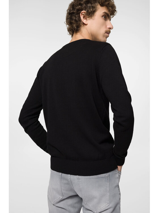 Próchnik Próchnik Sweter PM3 SW073222000035 Czarny Regular Fit