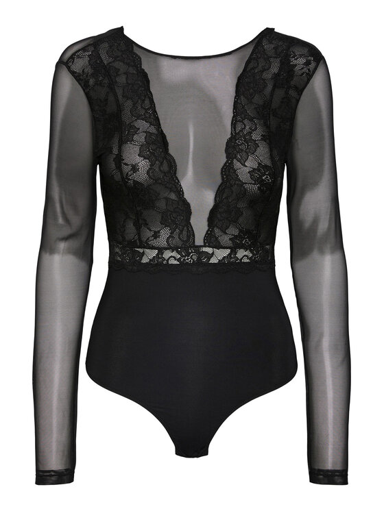 Pieces Pieces Glaustinukė 17141142 Juoda Slim Fit