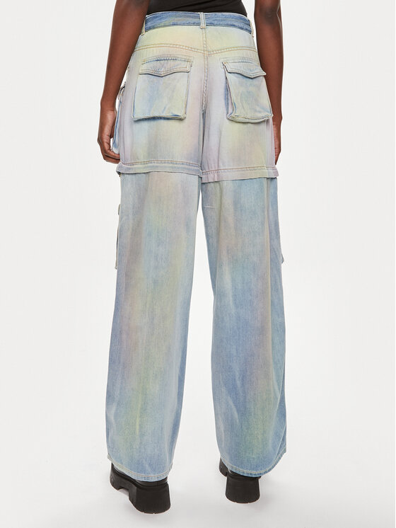 PINKO Pinko Τζιν Accesa 103246 A1PI Έγχρωμο Relaxed Fit