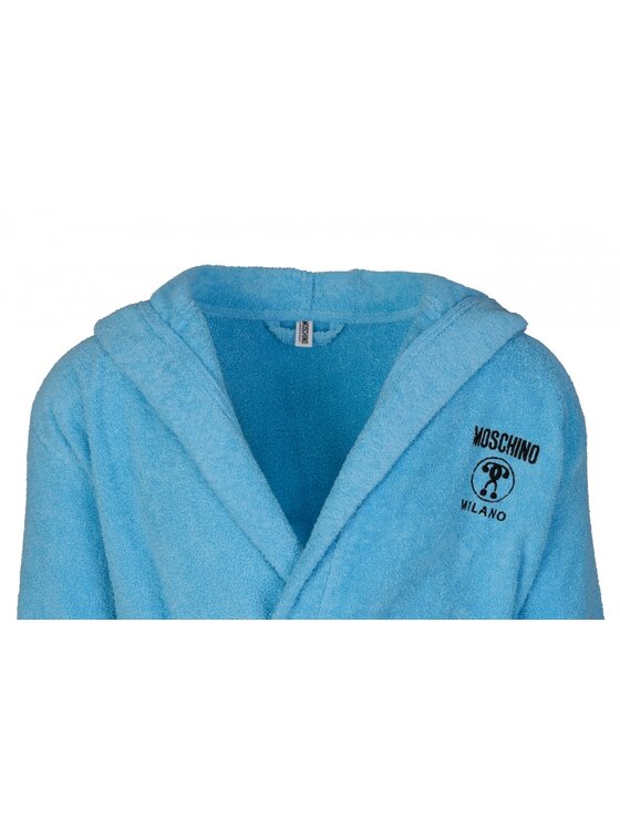 MOSCHINO Underwear & Swim MOSCHINO Underwear & Swim Szlafrok V1A9601 4307 Niebieski