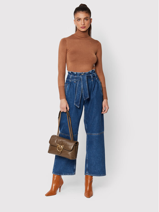 PINKO Pinko Džinsi Gracidio 1J111A A0A0 Zils Relaxed Fit