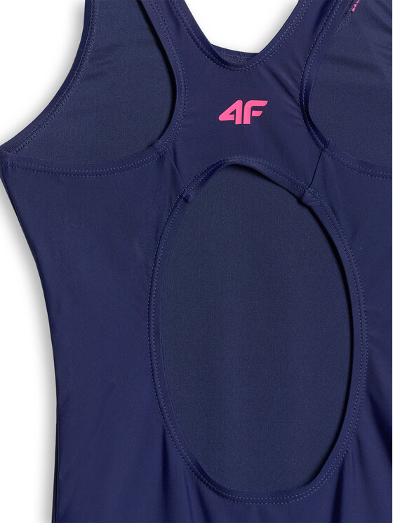 4F 4F Strój kąpielowy AQUA FORCE Granatowy