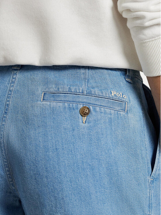 Polo Ralph Lauren Polo Ralph Lauren Szorty jeansowe 211963799001 Niebieski Straight Fit