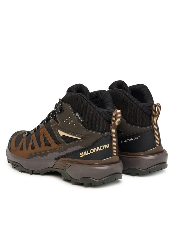Salomon Salomon Trekking čevlji X Ultra 360 Mid GTX L45473200 Črna