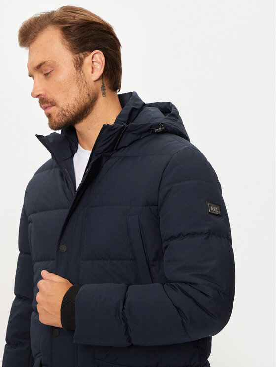 KARL LAGERFELD KARL LAGERFELD Pehelykabát 505035 544586 Sötétkék Regular Fit
