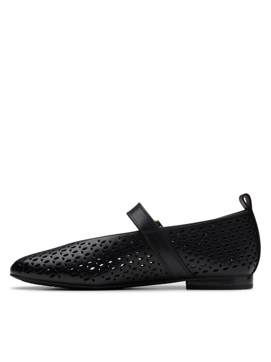 Clarks Clarks Nizki čevlji Fawna Jane 26181229 Črna