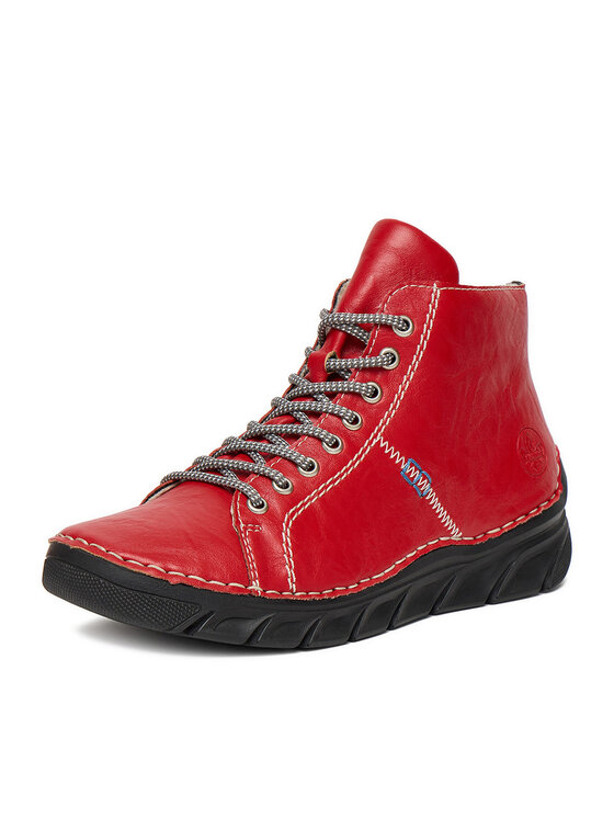 Rieker Rieker Botine 55020-33 Roșu