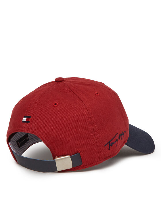 47 Brand 47 Brand Kšiltovka NBA Chicago Bulls '47 x Tommy Hilfiger Courtside '47 Clean Up THCCU173GWL Červená