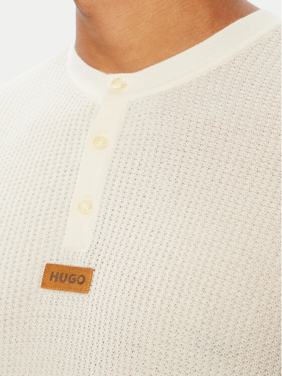 HUGO HUGO Светр Sranger 50566411 Кремовий Relaxed Fit