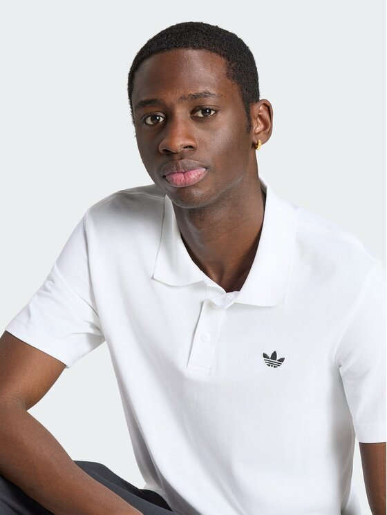 adidas adidas Polo 164767 Biały Regular Fit