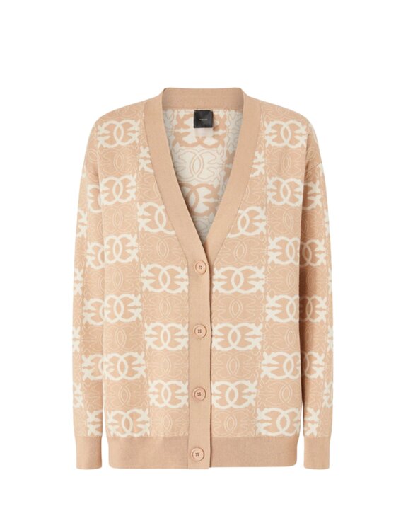 PINKO PINKO Cardigan CARDIGAN DONNA Beige Oversize
