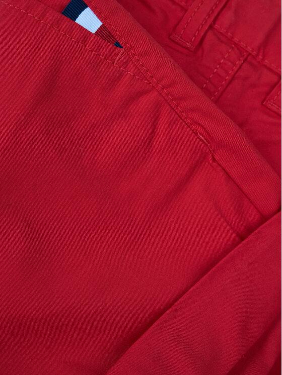 Tommy Hilfiger Tommy Hilfiger Pantaloncini di tessuto Essential KB0KB05599 M Rosso Slim Fit